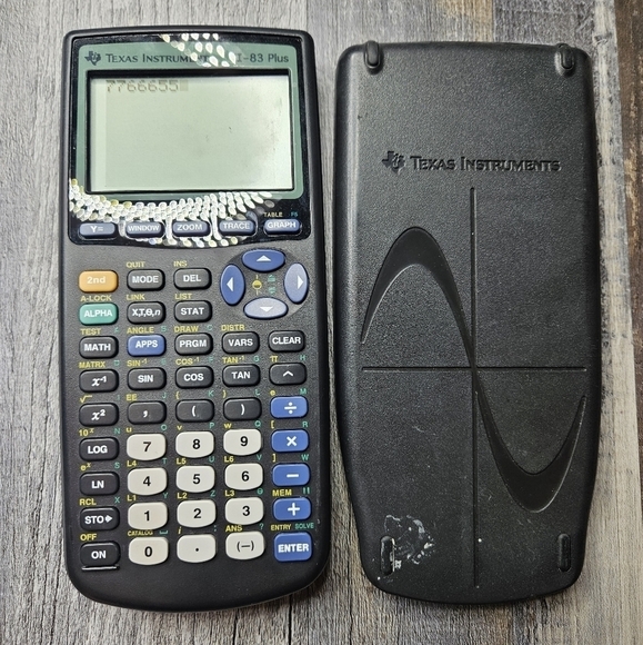 TI-83 Plus Graphing Scientific Calculator Texas Instaments - Picture 1 of 6